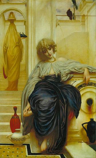 Lord Frederic Leighton Lieder ohne Worte China oil painting art